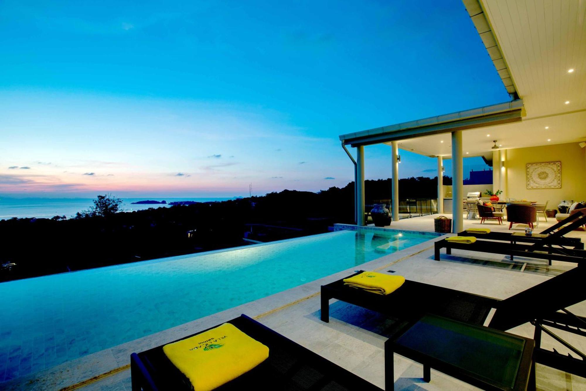 Samui Sunsets Luxury Villas Choeng Mon Extérieur photo